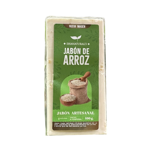 Jabón artesanal de Arroz