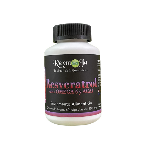 Resveratrol con Omega 5 y Acai